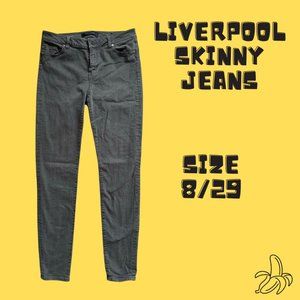 Liverpool Jeans Company olive green/grey Skinny Jeans